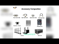 무대 콘서트 교회 이벤트 LED 임대 디스플레이 비디오 벽실 야외 패널 DJ 부스