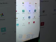 바닥에 서있는 / 벽에 장착 된 LCD 사이니지 디스플레이 43 터치 스크린 키오스크