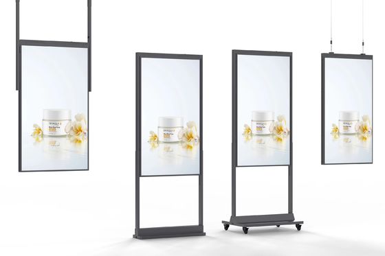 품질  32 inch Shop Window Screen Full Color 2500nits Wall Mounted Digital Advertising Screen 공장
