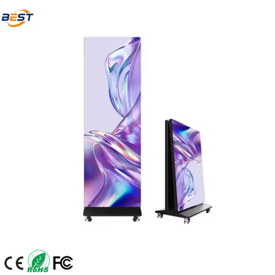 품질  Portable Indoor LED Poster Screen P1.25-P2.5 4K UHD 3840x2160 공장