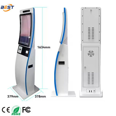 품질  21.5/27 Inch Self-Service Kiosk Android/Windows Touch Screen Printer/QR Scanner Cash Payment-OEM Including Barcode Reader SDK 공장