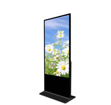 55인치 안의 LCD 디지털 사이니지 안드로이드 OS