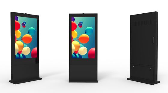 55인치 외관 LCD 디지털 사이니지 디스플레이 2500Cd/m2 밝기 및 1920*1080 해상도