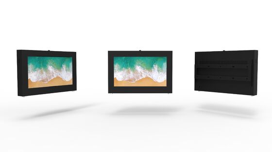 야외 디지털 토템 LCD 사이니지 디스플레이 2500nits 밝기, 178°/178° 보는 각도, 쿼드 코어 코텍스-A17 CPU