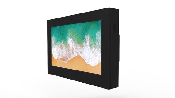 스마트 벽에 장착된 디지털 사이니지 디스플레이 2500Cd/m2 밝기, 178°/178° 전망각 및 쿼드 코어 코텍스-A17 CPU
