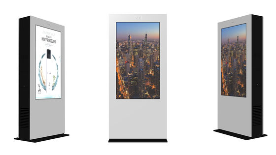 스마트 아웃도어 LCD 디지털 사이니지 LCD 상업용 디스플레이 4k 토템 키오스크 터치 스크린