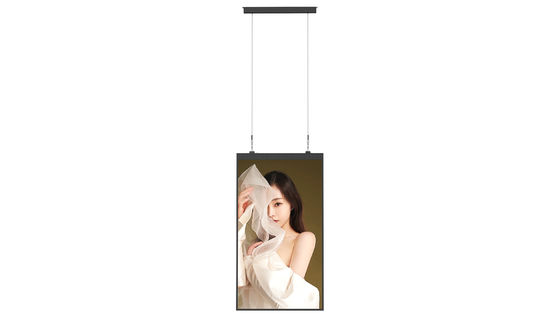 높은 밝기의 매달린 창문 화면, 의류 상점 창문 디스플레이 모니터