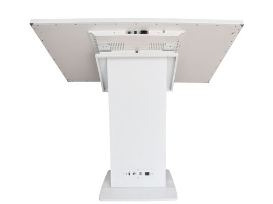 350 Cd/m ² 광도 LCD 광고 디스플레이 디지털 간판을 갖춘 43 인치 플로어 스탠딩 터치스크린 키오스크