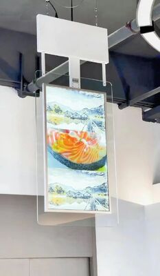 55 인치 높은 밝기 안드로이드 OS 상점 창문 LCD 화면 디지털 사이니지 디스플레이