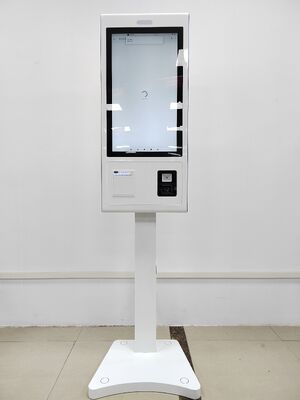 21.5인치 안드로이드 시스템 셀프 주문 키오스크와 쿼드 코어 코텍스-A17 셀프 서비스 결제