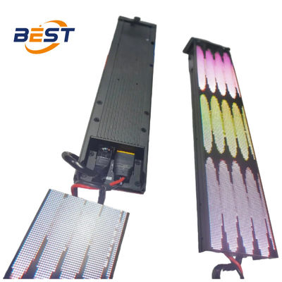 중장거리 시청을 위한 최적화된 LED 스트레칭 바 디스플레이 P1.8 픽셀 피치 500CD/M2 밝기 21mm 슬림 프로필