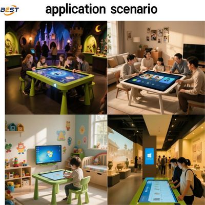 디지털 스마트 터치 게임 테이블 LCD 스크린 멀티 터치 게임 컴퓨터