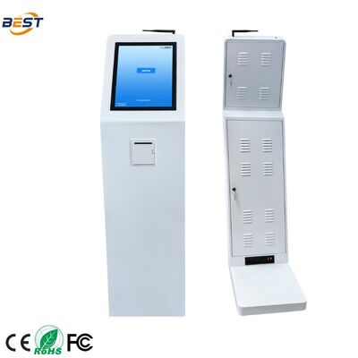 LCD 터치 스크린 큐 관리 시스템 열 인쇄 및 여러 언어와 함께 티켓 분배 기계
