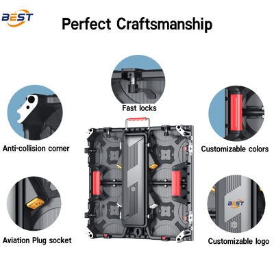 모바일 인터랙티브 LED 렌탈 디스플레이 광고 간판 클라우드 제어 타일 비디오 월