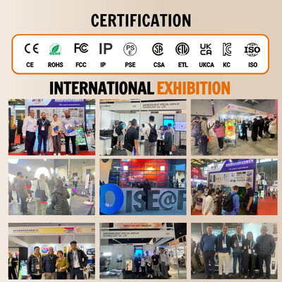 P2.5 GOB 상업 수신 LED 스크린 SMD1515 IP43 3840Hz 최고 재생율