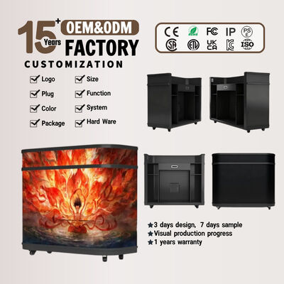 P2.5 GOB 상업 수신 LED 스크린 SMD1515 IP43 3840Hz 최고 재생율