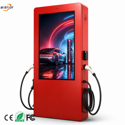 180kW 240kW 360kW 480kW DC HPC EV 충전기 CCS2 실외 LCD 광고 디스플레이 OCPP 1.6J