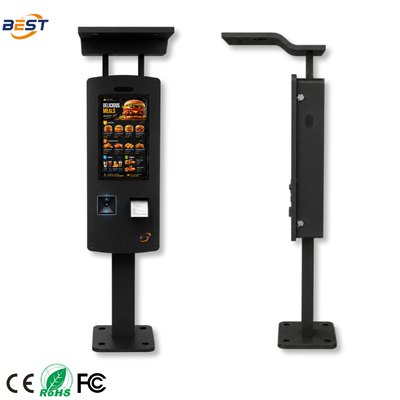 야외 주차장 결제 키오스크 32 인치 IP65 2500nits 주차 터미널을위한 바닥 서식
